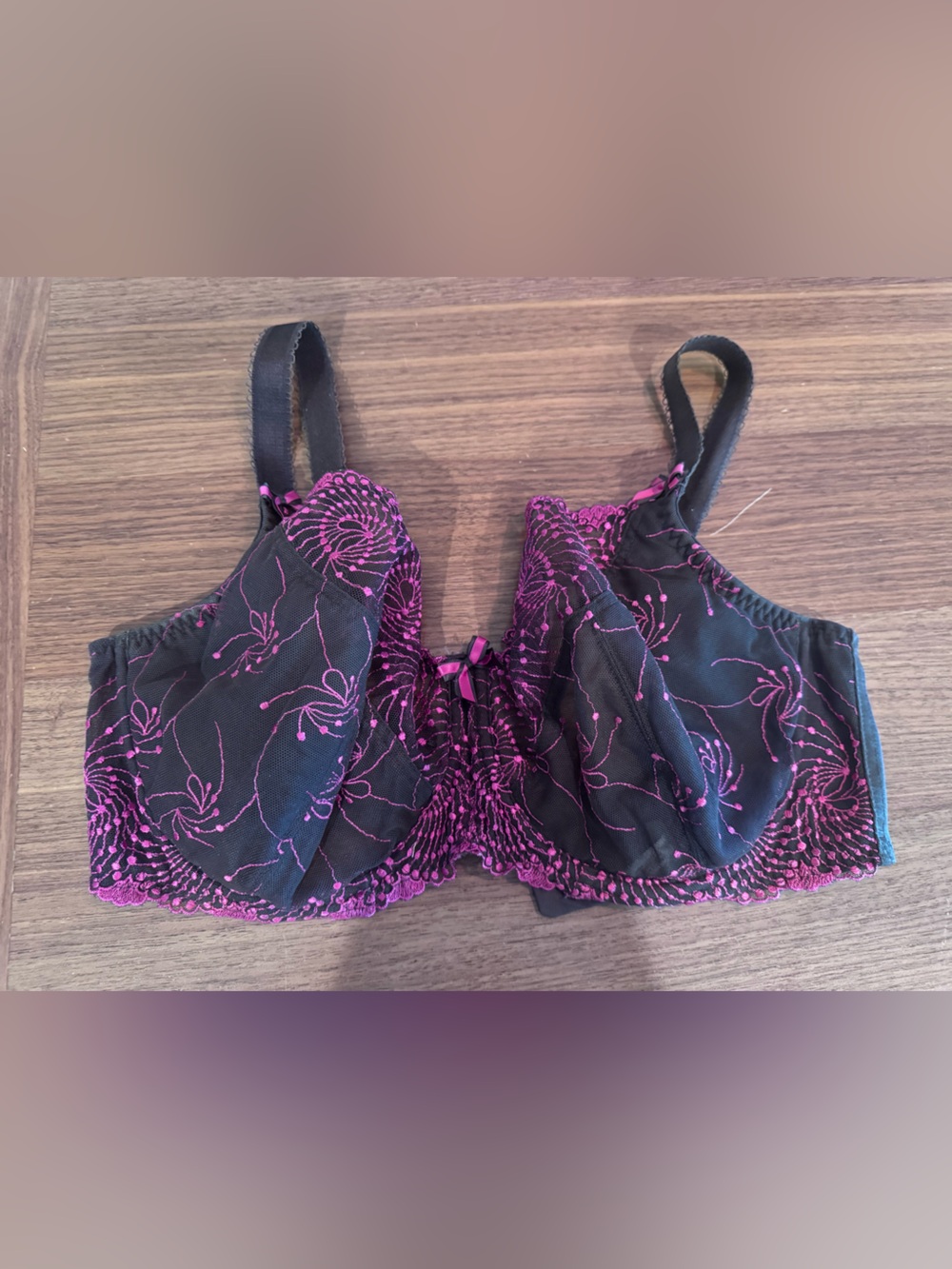 Fit fully yours Lace unlined bra 34h